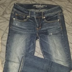 American eagle kick boot jeans size 8